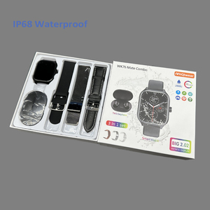 Montre connectée WK76 Hot Smart Watch 4 en 1 avec écouteurs série 9, montre Reloj <span class=keywords><strong>W26</strong></span> Pro Max, écouteurs TWS, montre connectée 2 en 1 T55 Pro Max - Product Image 6