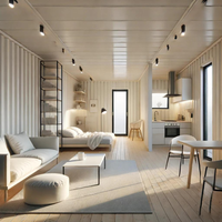Maison moderne en conteneur, Casa Contenedor, maisons préfabriquées, bureau en conteneur, maison en conteneur, maisons