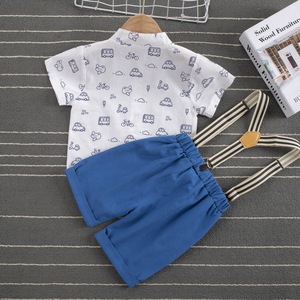 Bambini 0-4 anni ragazzi vestiti estivi abbigliamento sportivo da basket set vestiti per bambini comodi e traspiranti - Product Image 3