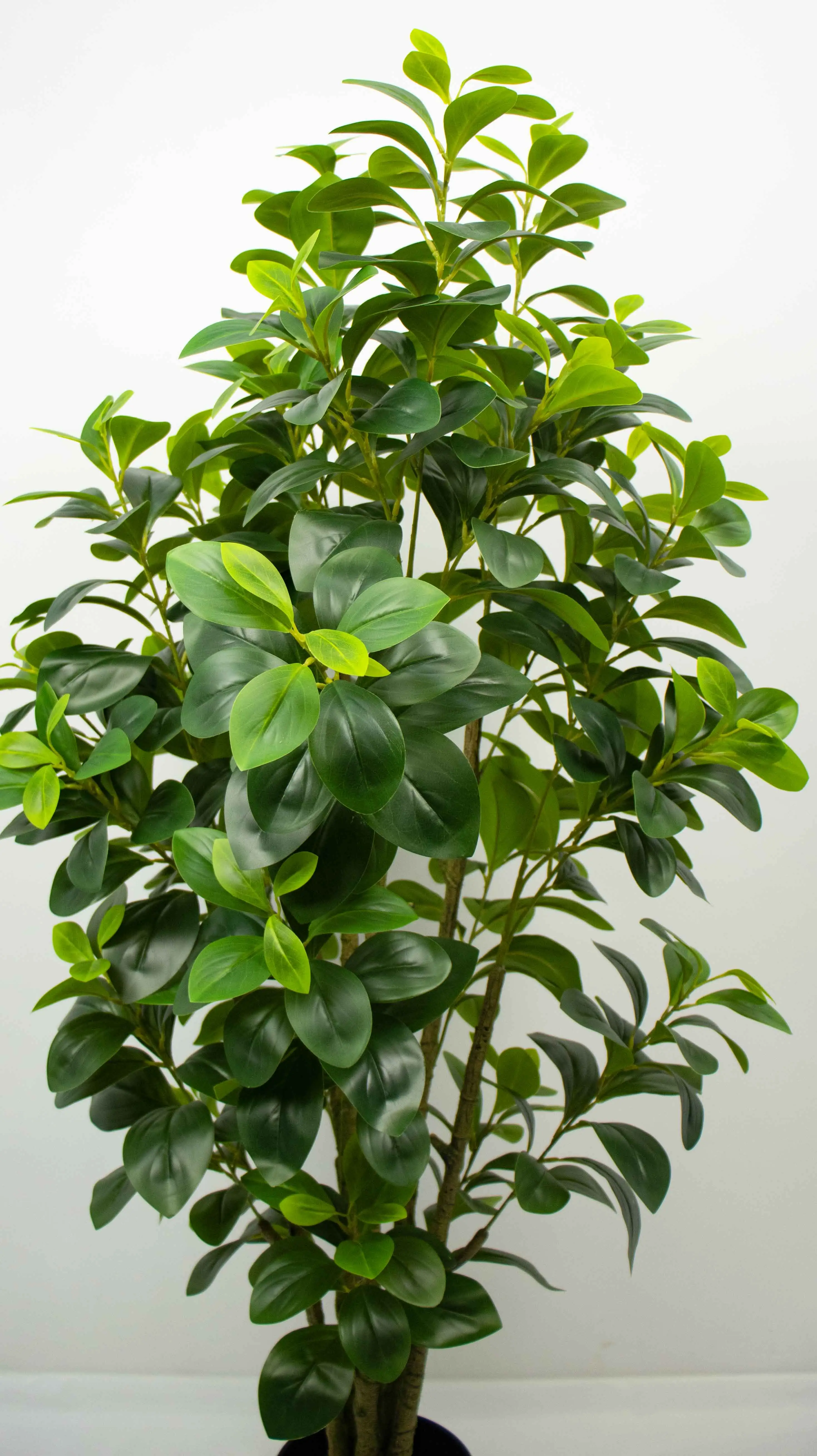 130cm obtusifolia sandersii tetraphyllaプラスチック植物495葉装飾用庭の装飾盆栽人工ペペロミアの木