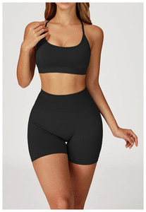 Nuevos sujetadores deportivos sexis sin costuras para mujer, chaleco deportivo, Top deportivo Y espalda, sujetador de Yoga para correr, Fitness, transpirable, a prueba de golpes, sujetador de Yoga - Product Image 4