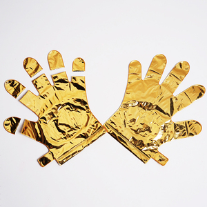 Spa manikur produsen Oem 24K sarung tangan emas masker tangan memelihara mendalam memperbaiki kering kulit kasar kolagen masker tangan - Product Image 4