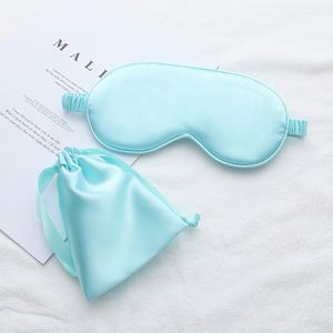 2025 Custom Private Label Sleepmask Gold Soft Silk Satin Sleeping <b>Eye</b> <b>Masks</b> Travel <b>Eye</b> <b>Mask</b> With Pouch Kit - Product Image 2