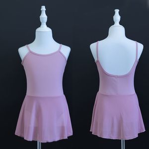 Abito da Danza Classica Senza Maniche per Bambina Vestito <span class=keywords><strong>Tutù</strong></span> a Tinta Unita Completo da <span class=keywords><strong>Ballerina</strong></span> Costume da Ballo Personalizzabile per Bambini - Product Image 3