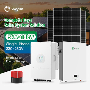 Sunpal - Sistema Solar Completo para el Hogar de 230V 240V, <span class=keywords><strong>5000W</strong></span> 10000W 10KW 12KW 20KW, Precio desde China - Product Image 1