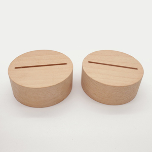 Gỗ ánh sáng Vòng đèn căn cứ Dải Dài Ánh sáng ban đêm chủ sở hữu USB kiểm soát chuyển đổi LED căn cứ 3D chiếu sáng căn cứ đèn phòng ngủ - Product Image 6