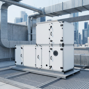 Commercial AHU Air Handling Equipment for Air Filtration Ventilation Temperature Control and Energy Efficient HVAC Systems - Product Image 1