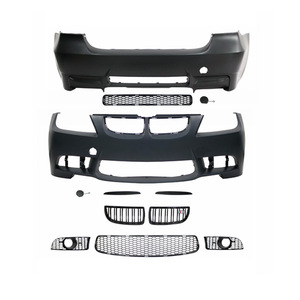 Xe Sửa Đổi Sedan Phía Trước Bumper Phía Sau Lưới Tản Nhiệt Và Bên Váy Cơ Thể Kit Cho E90 2005-2008 Sửa Đổi Để M3 Bodykit - Product Image 2
