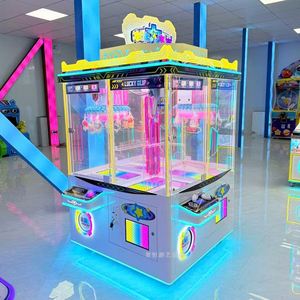 Large Four-Person Prize <b>Claw</b> Dumpling Maker Gift <b>Machine</b> Video <b>Game</b> City Equipment Clip Figurine Doll <b>Machine</b> - Product Image 3