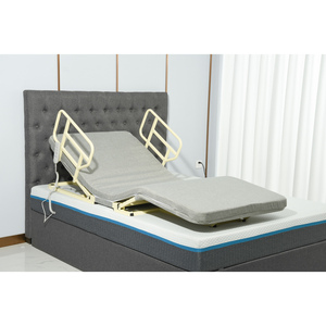 Base <span class=keywords><strong>Letto</strong></span> Elettrica Regolabile per Anziani, Moderna per Assistenza Domiciliare con Telaio <span class=keywords><strong>in</strong></span> Metallo, Supporto Schienale per Camera da <span class=keywords><strong>Letto</strong></span> e Soggiorno - Product Image 1