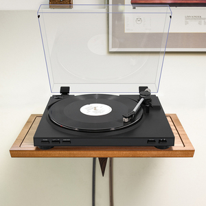 <span class=keywords><strong>Tocadiscos</strong></span> Moderno Integrado con Bluetooth, Altavoz Incorporado, Cubierta Antipolvo, Reproductor de Vinilo para Sala de Estar o Escritorio - Product Image 4