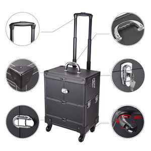 Rotolamento Trucco Treno Caso Salon Trolley Bloccabile con Cassetti Scorrevoli Caso Pro Grande Valigia Cosmetici per Gli Artisti Hair Stylist - Product Image 4