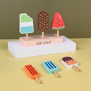 Niños diversión <span class=keywords><strong>de</strong></span> madera palo <span class=keywords><strong>de</strong></span> helado caramelo Lolly Kichen juego otro educativo madera comida <span class=keywords><strong>de</strong></span> imitación regalo juguetes para niños y niñas - Product Image 2