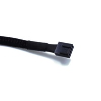 1PC 4-Pin ventilador de refrigeración divisor 1 a 5 Durable resistente Fan Hub Cable de extensión Cable Hub ventilador HUB 3-pin, 4-pin Cable de extensión