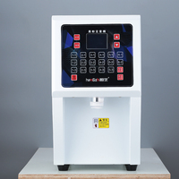 Machine de dosage de poudre de fruits commerciale à haute efficacité, moteur automatique, distributeur de poudre pour thé au lait, thé aux bulles, boissons