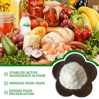 Bêta-cyclodextrine de qualité alimentaire CAS 7585-39-9 Absorbeur d'odeurs Solubilisant Émulsifiant Stabilisateur Médium d'enrobage