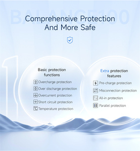 Placa de protección de batería inteligente 40A 1A Active Balance BMS 8S ~ 17S para Li-ion Lifepo4 BT conectividad <span class=keywords><strong>PC</strong></span> y Control de aplicaciones - Product Image 3