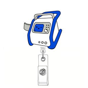 ชุดกระดุมแบบดึงได้ง่ายสำหรับแพทย์อุปกรณ์เสริมตราสัญลักษณ์ทางการแพทย์คลิปหนีบป้ายอะคริลิคแบบพับเก็บได้ - Product Image 5