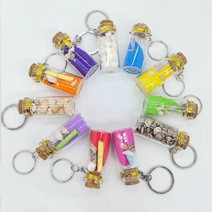Creative Souvenir Drifting Bottle Pendant Wish Bottles Handicrafts Gifts Keychain
