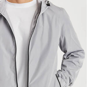 Tùy Chỉnh Một Mảnh Unisex Bán Buôn Dây Kéo Thời Trang Chất Lượng Cao Thể Thao Activewear Tập Luyện Thời Trang Phố Vải Áo Người Đàn Ông Áo Khoác - Product Image 2