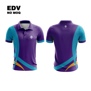 Polo de manga corta OEM para hombre al por mayor, Polo de poliéster de primera calidad, diseño de moda personalizado - Product Image 2