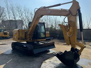 รถขุดขนาดเล็ก CAT 307E2 มือสอง น้ำหนัก 7 ตัน แบบตีนตะขาบ พร้อมหัวเจาะไฮดรอลิกและบุ้งกี๋ขุด - Product Image 5