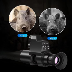 Lunette de vision nocturne pour la chasse, portée 300 m, vision nocturne numérique, monoculaire à clipser, HD, prise en charge des photos et des vidéos, 850 nm - Product Image 3