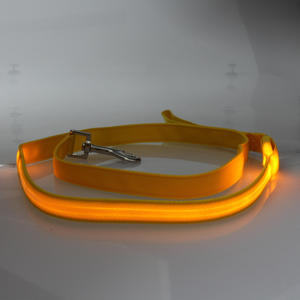 Guinzaglio in Nylon leggero a LED in Nylon da 2.5cm con motivo stampato 120cm con decorazione a nastro moda - Product Image 4