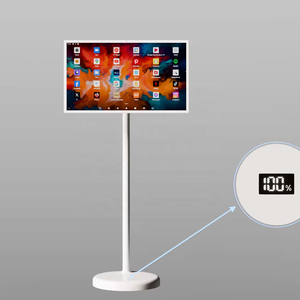 <b>Portable</b> Screen Lcd Vertical Display Tablet <b>Tv</b> 32 Inch Rollable Smart Touch Suitable for Room Kitchen Bathroom <b>Portable</b> <b>Tv</b> on Wh - Product Image 3