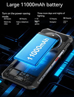 Teléfono Inteligente Resistente de 6.58 Pulgadas con Redes 5G, Android 15.0, 12GB+256GB, Compatible con NFC, Cámara de Visión Nocturna