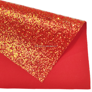 Rouleau <span class=keywords><strong>de</strong></span> tissu non tissé pailleté, tapis orange pour bricolage artisanal, accessoires photo pour décoration <span class=keywords><strong>de</strong></span> Noël - Product Image 4