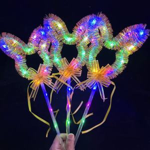 Glowing Toy Fairy <b>Stick</b> Night <b>Light</b> Flash Magic Wand Christmas Performance Props Concert <b>Led</b> Glow <b>Stick</b> - Product Image 3