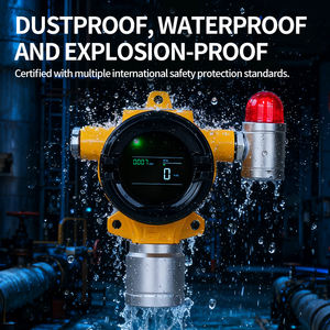 Détecteur de gaz toxique inflammable industriel fixe O2 H2S CO2 PH3 NH3 ETO H2O2 HCL RTTPP DR600 Haute précision IP66 Certifié ATEX - Product Image 3