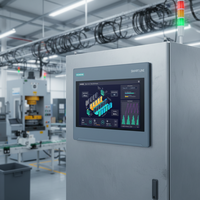 Siemens SIMATIC HMI SMART LINE PLUS Brilliant Panel 1000 IE Écran TFT (couleur) large de 10 pouces 6AV6648-2AE11-3AX0