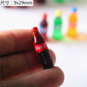 1:12 <span class=keywords><strong>maison</strong></span> <span class=keywords><strong>de</strong></span> poupée accessoires Miniature nourriture jouer bricolage scène modèle Mini Simulation bouteille Cola Soda boisson - Product Image 4