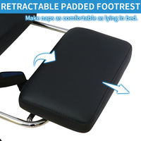 Chaise de jeu de course de massage en cuir pu Silla Gamer pour ordinateur avec repose-pieds
