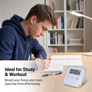 <span class=keywords><strong>Timer</strong></span> da Cucina Digitale LCD Touch con Conto alla Rovescia 99min 59sec, Batteria AAA, <span class=keywords><strong>Timer</strong></span> Ecologico <span class=keywords><strong>per</strong></span> Cucinare e Cuocere - Product Image 4