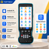 Récepteur GNSS RTK Toptech TK600 pour levés laser, double caméra, contrôleur Android 14 robuste, IP68, 20Hz, équipement de topographie terrestre