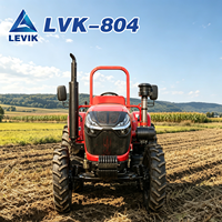 Tractor Agrícola de Alto Rendimiento LEVIK con Tracción en las Cuatro Ruedas y Operación Flexible para Implementos Agrícolas