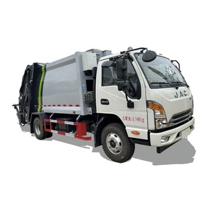 รถบรรทุกอัดขยะ JAC 4X2 สำหรับทำความสะอาดชุมชนและงานวิศวกรรมเทศบาล  ผู้จัดจำหน่ายที่แนะนำ - Product Image 4