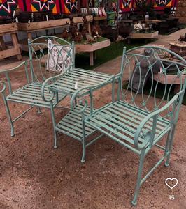 เก้าอี้ทานอาหารอลูมิเนียมกันน้ำพับได้โต๊ะและเก้าอี้โลหะ - Product Image 3