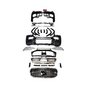 New PP Material for Mercedes-Benz GLS Maybach Body Kit, Front and Rear Bumpers - Product Image 2