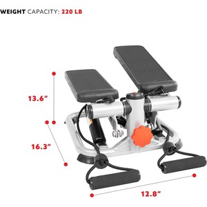 Mini steppers avancés pour l'exercice <span class=keywords><strong>à</strong></span> <span class=keywords><strong>la</strong></span> <span class=keywords><strong>maison</strong></span> Machine <span class=keywords><strong>à</strong></span> marches d'escalier d'entraînement avec bandes de résistance Smart Stepper - Product Image 6
