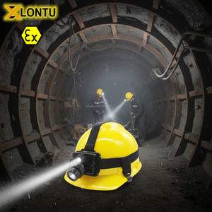 <span class=keywords><strong>Lampe</strong></span> <span class=keywords><strong>frontale</strong></span> LED antidéflagrante certifiée <span class=keywords><strong>ATEX</strong></span> Lontu, étanche IP66, <span class=keywords><strong>lampe</strong></span> pour mineurs, rechargeable 18650, 3 modes d'éclairage - Product Image 4