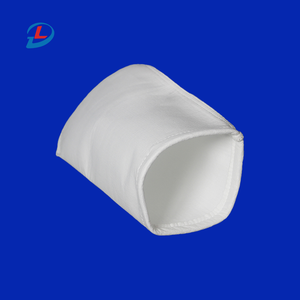 Colector de polvo plano personalizado de fieltro de aguja industrial procesamiento poliéster máquina de coser tela Pe poliéster bolsa de filtro - Product Image 5