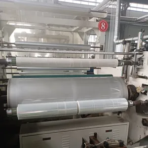 Preço de fábrica Ldpe Heavy Duty Embalagem Plástica Polietileno Jumbo roll Pallet Shrink PE Stretch Film Wrap Roll Tamanho Grande