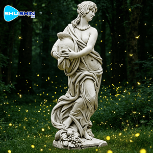 Famosa <span class=keywords><strong>Estatua</strong></span> Clásica de la <span class=keywords><strong>Diosa</strong></span> Griega <span class=keywords><strong>Atenea</strong></span> en Mármol Blanco Natural, Diseño Europeo, para Uso en Jardines Exteriores - Product Image 1