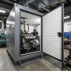 Espuma de Aislamiento Térmico <span class=keywords><strong>y</strong></span> Absorción Acústica para Generadores, Espuma Acústica Resistente a Altas Temperaturas para Cajas de Generadores - Product Image 1