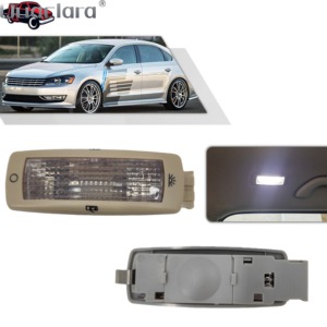Luz de Lectura Trasera para Automóvil, Lámpara de Techo para VW Golf MK4, Beetle, Passat B5, <span class=keywords><strong>Tiguan</strong></span>, Bora 1997, 1998, 1999, 2000, 2001, 2002, 2003-2010 - Product Image 1
