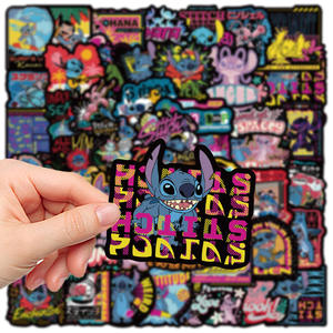 50PCS Cute <span class=keywords><strong>scrump</strong></span> Lilo y Stitch pegatina - Product Image 2